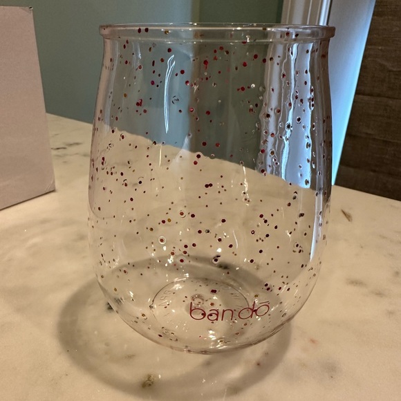 ban.do Dining Bando Stemless Acrylic Wine Glass Set Of Four With